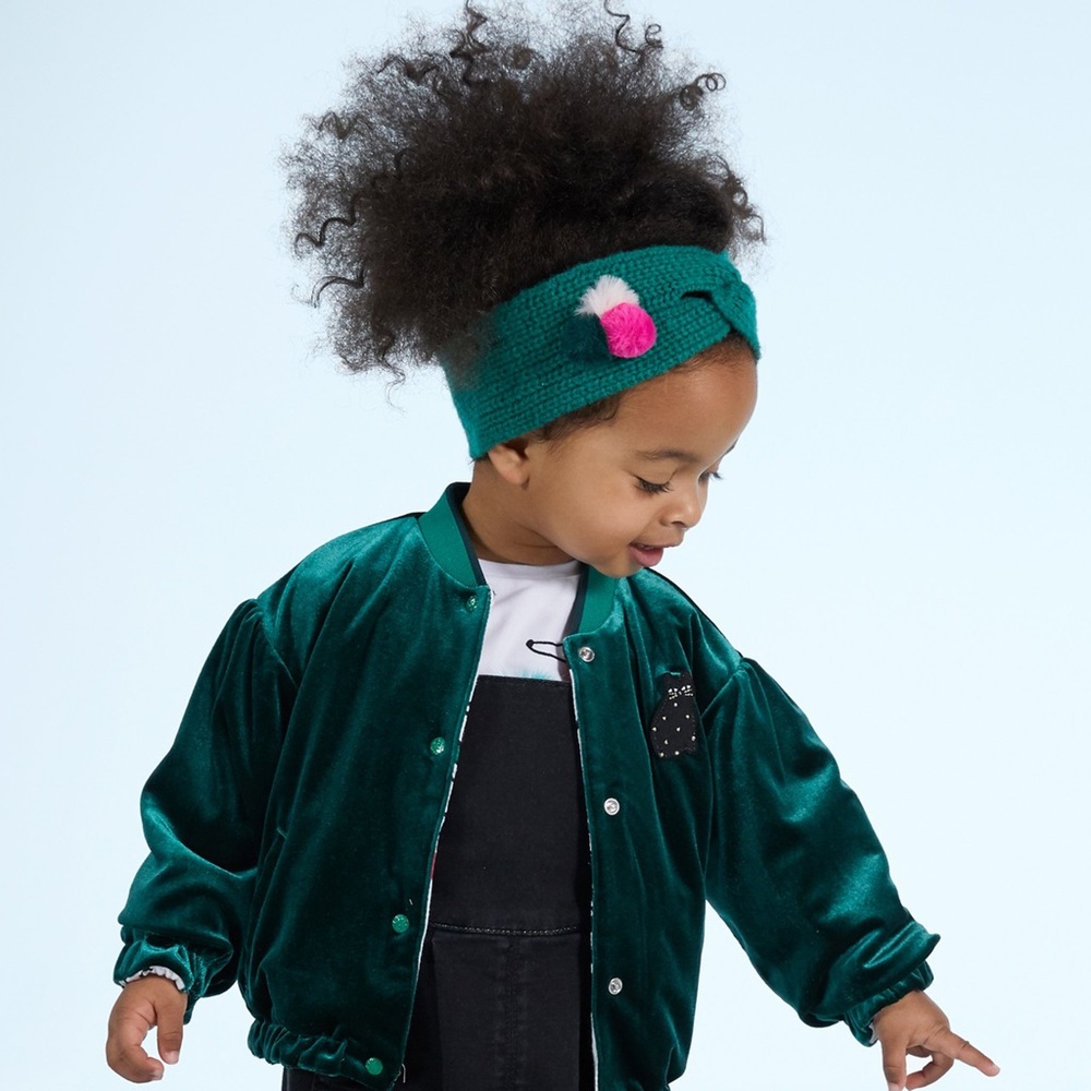 NWT catimini velvet réversible jacket
